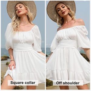 Amazon white sundress